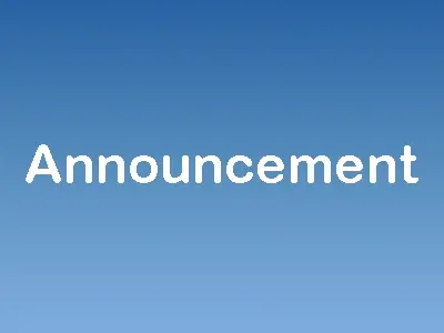 website-announcement
