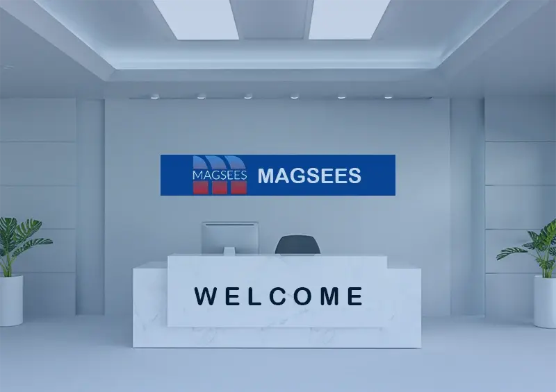 MAGSEES Company Front Desk Image