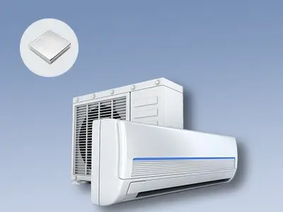 Rare earth magnet products & applications for air conditioners