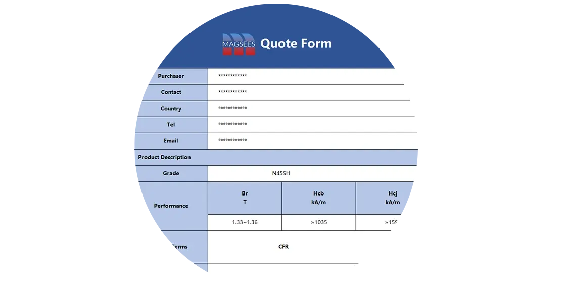 Rare Earth Magnet Trading Solutions Quotation