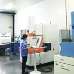 Magnet Inspection Workshop — Quality control and testing area for NdFeB and Samarium Cobalt magnets